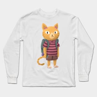 Confused cat Long Sleeve T-Shirt